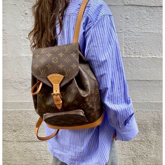 Louis Vuitton Montsouris GM Backpack - Picture 2 of 16